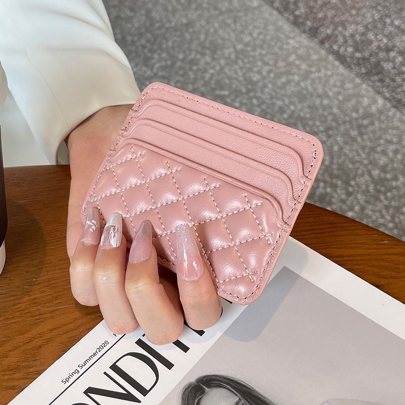Quilted Leather Card Holder LoungeYard — product view 5