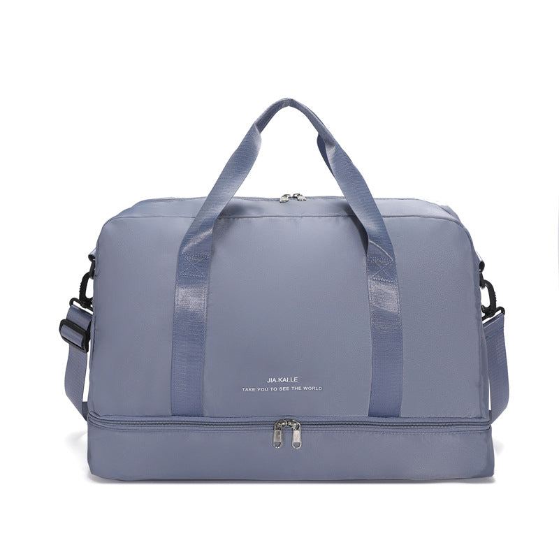 Sporty Travel Bag With Spacious Interior Compartment And Removable Shoulder Strap LoungeYard — product view 5