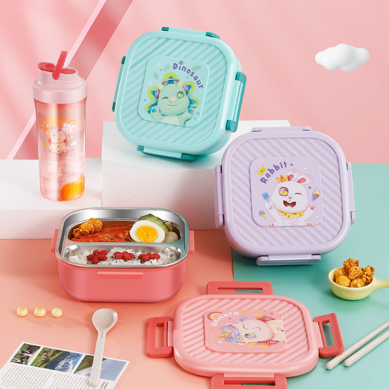 Cute Animal-Themed Lunch Box — product view 1