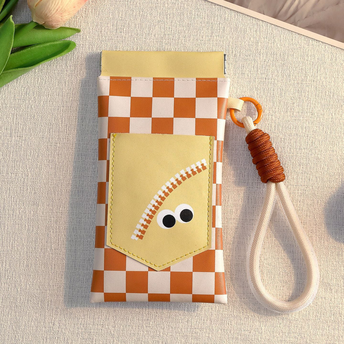 Cute Butterfly-Themed Zippered Pouch — product view 7