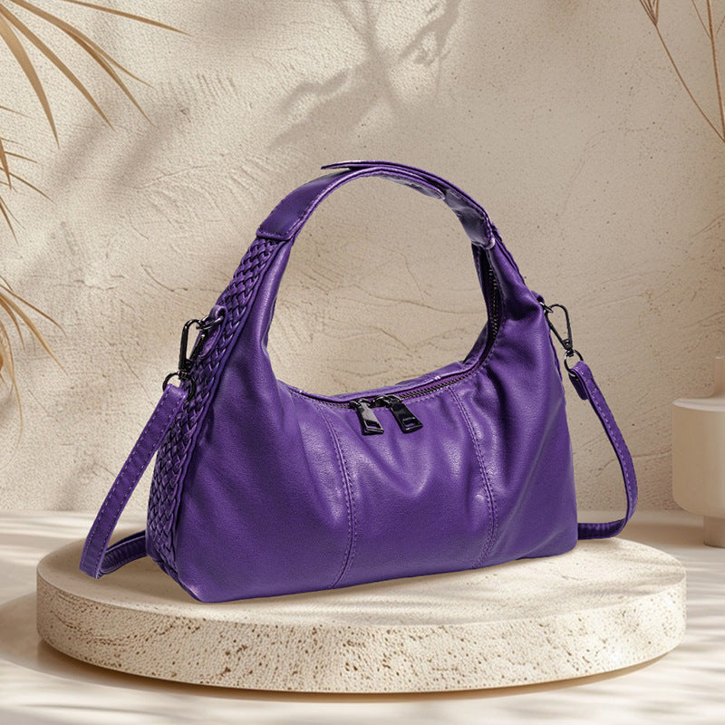 Stylish Leather Crossbody Bag LoungeYard — product view 1