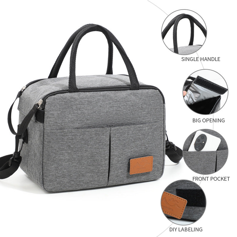 Insulated Multi-Pocket Lunch Cooler Bag LoungeYard — product view 1