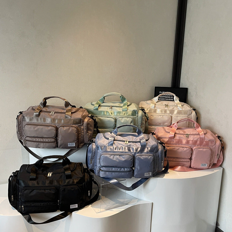 Multifunctional Travel Bag with Slanted Compartments LoungeYard — product view 1