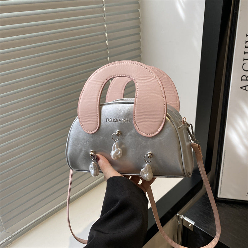 Elegant Pearl-Embellished Handbag — product view 7