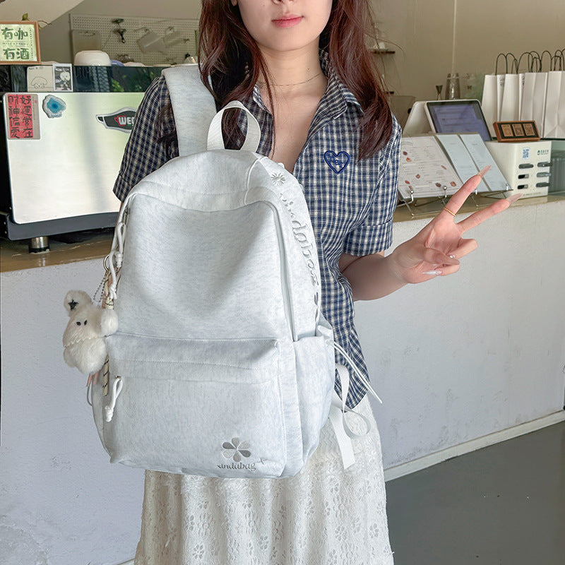 Casual Lightweight Cotton Backpack LoungeYard — product view 1