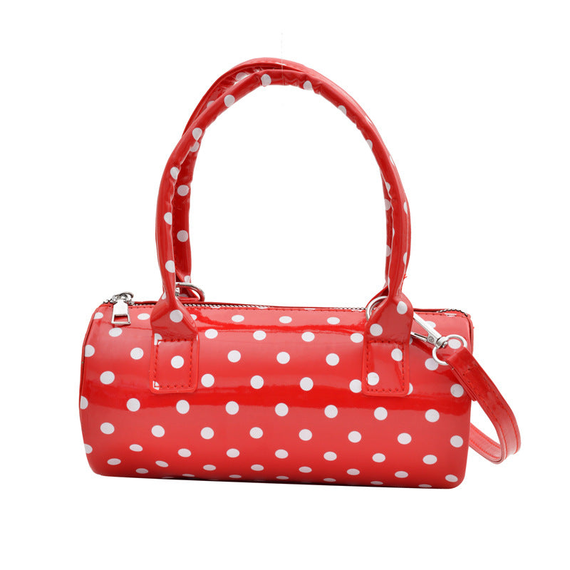 WoChic Structured Polka Dot Handbag LoungeYard — product view 5