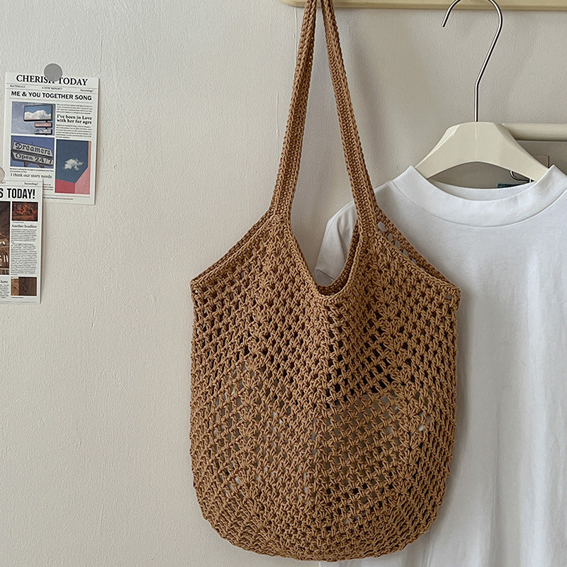 Braided Tote Bag in Modern Design LoungeYard — product view 7