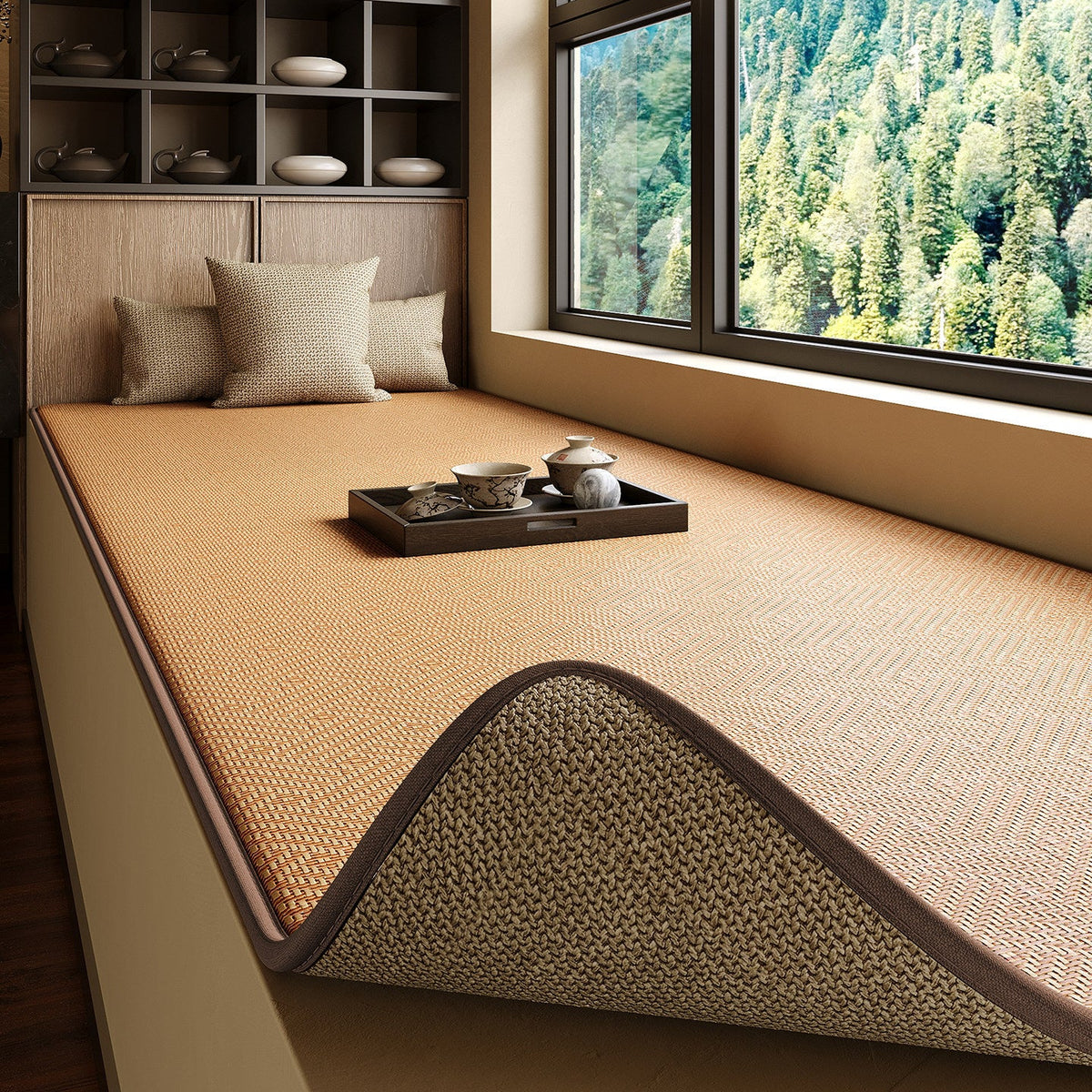 Textured Bed Cover Mat LoungeYard — product view 4
