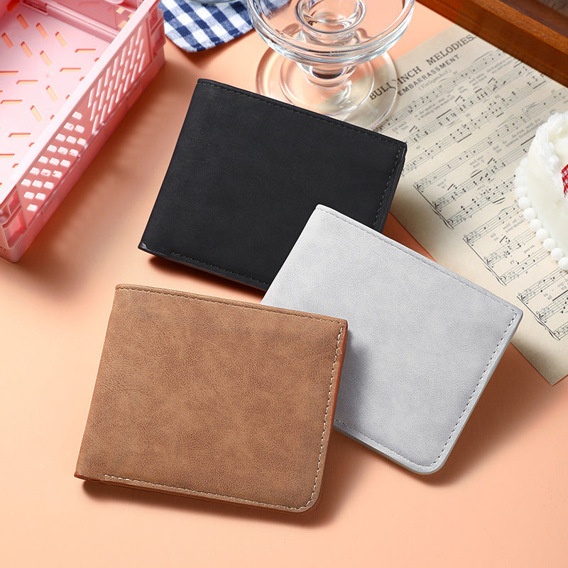 RFID-Blocking Premium Leather Card Wallet LoungeYard — product view 1
