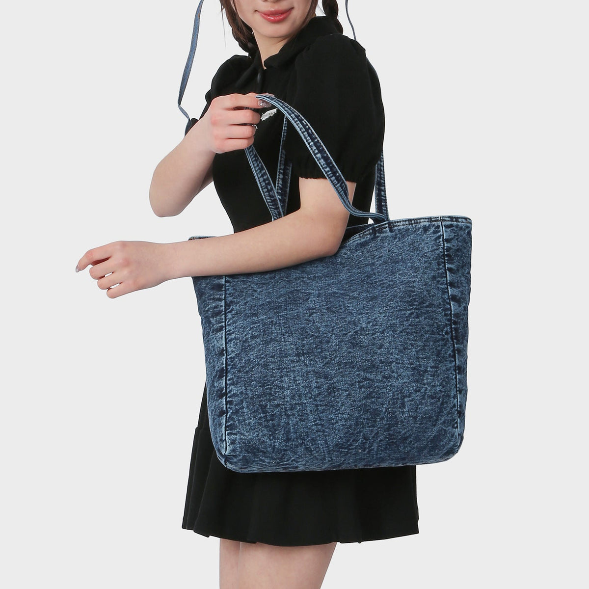 Durable Denim Tote Bag — product view 4