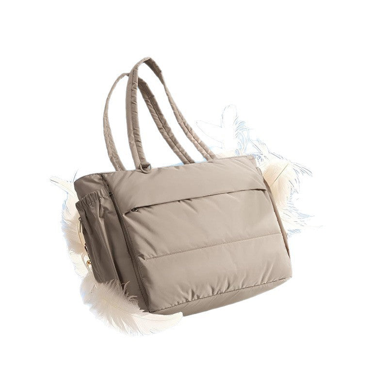 Versatile shopping bag with zip pockets LoungeYard — product view 5