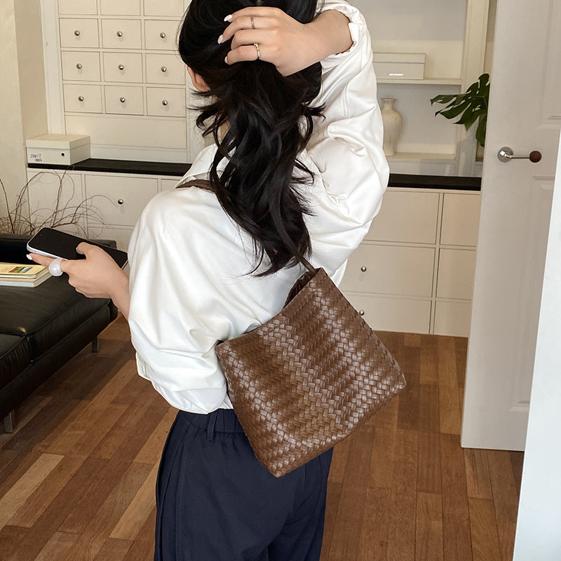 Woven Texture Tote Bag — product view 4