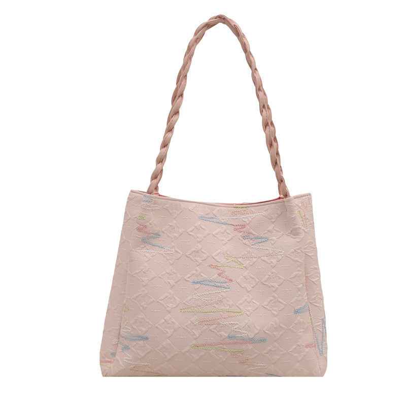 Quilted Decorative Shoulder Bag LoungeYard — product view 5
