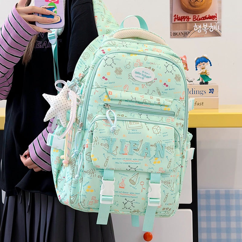 Fun Graphic Designed Backpack LoungeYard — product view 3
