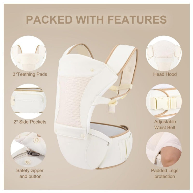Ergonomic Baby Carrier Backpack LoungeYard — product view 4