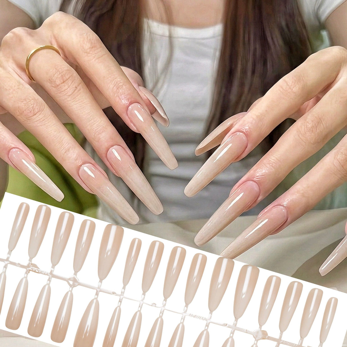 Elegant Stiletto Press-On Nail Collection — product view 6