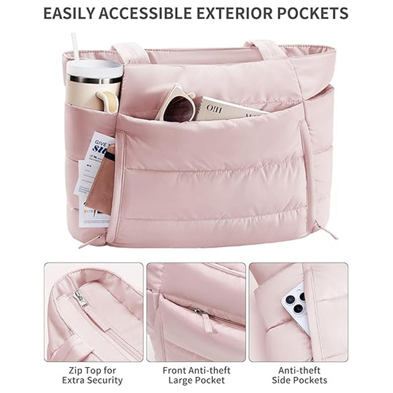 Practical and Spacious Everyday Bag LoungeYard — product view 3