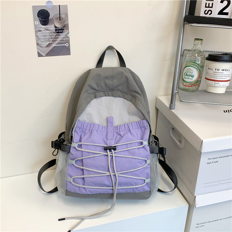 Lightweight Outdoor Drawstring Backpack — product view 1