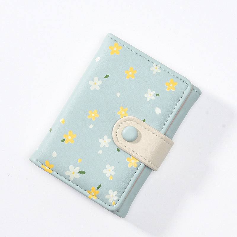 Floral-Printed Mini Wallet — product view 2