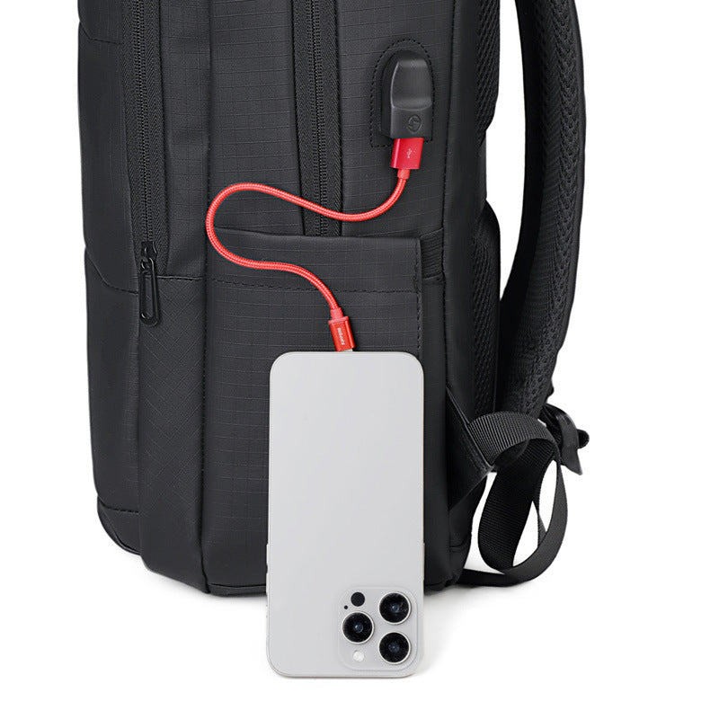 High-Durability Multi-Compartment Laptop Backpack LoungeYard — product view 3