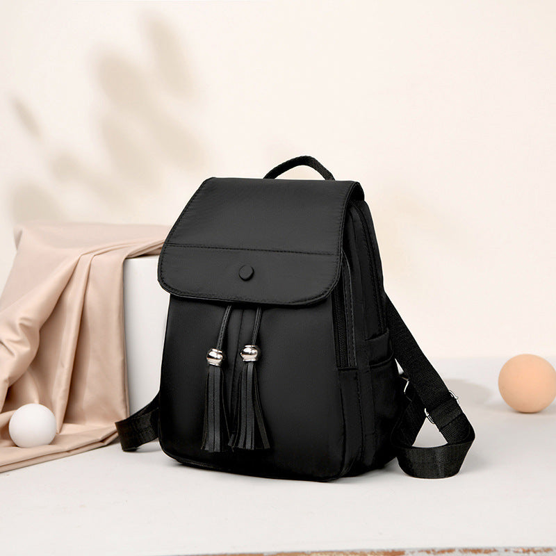 Stylish Backpack with Tassels LoungeYard — product view 1
