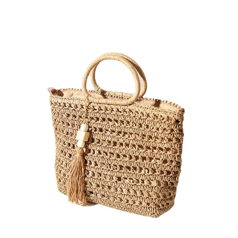 Handbag Made of Crocheted Natural Material LoungeYard — product view 5