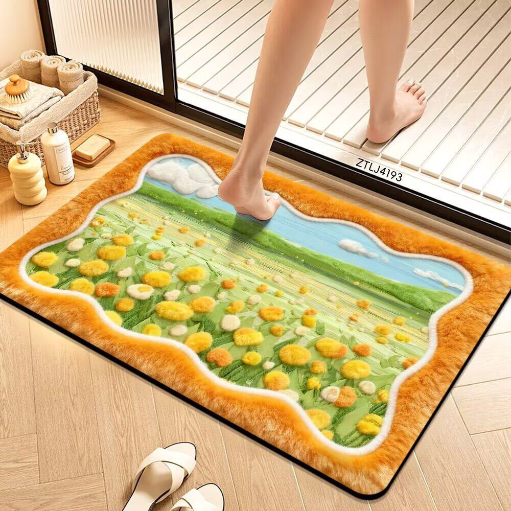 Decorative Bath Mat LoungeYard — product view 6