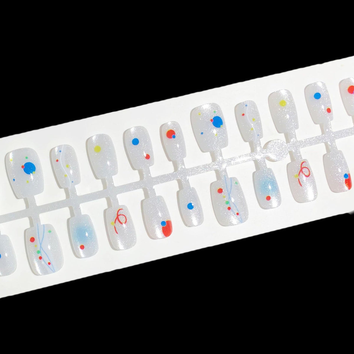 Decorative Minimalist Press-On Nail Set — product view 5