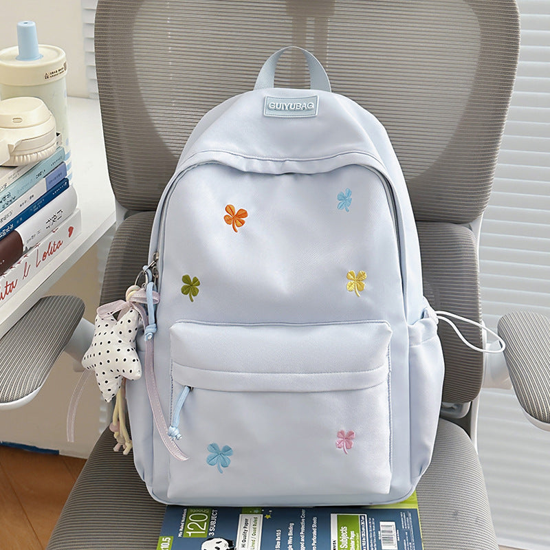 Floral Embroidered Casual Backpack LoungeYard 1791205343 — product view 7