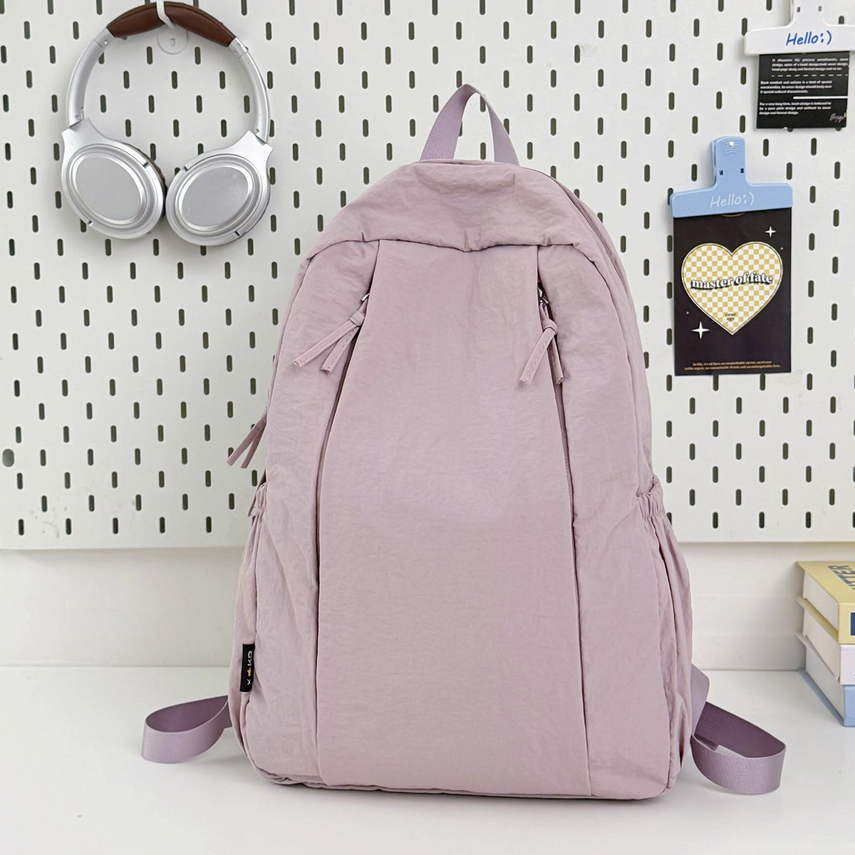 Lightweight Zip-Up Travel Backpack LoungeYard — product view 6