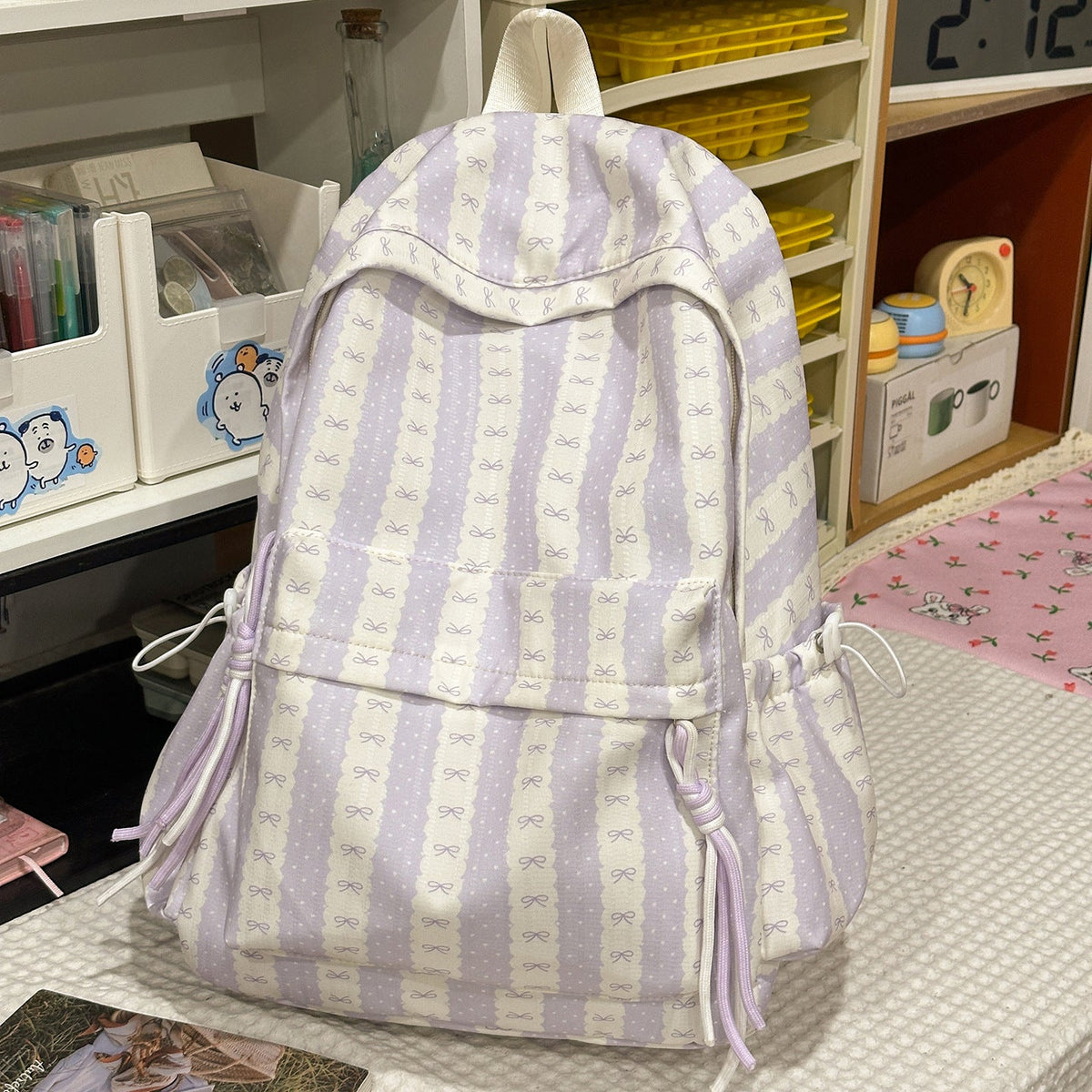 Playful Striped Backpack — product view 4