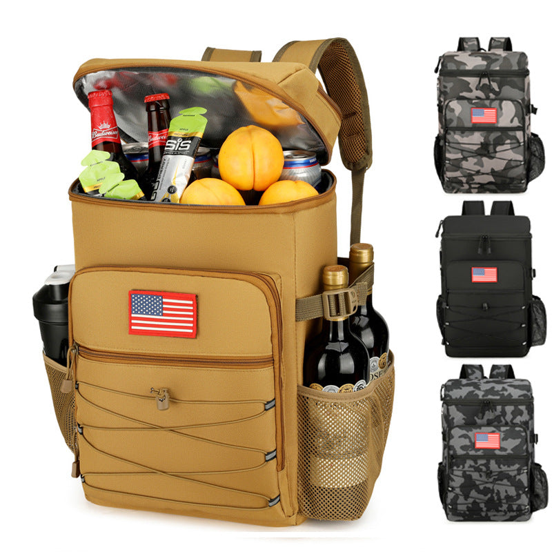 Unisex Backpack with multiple compartments from LoungeYard — product view 1