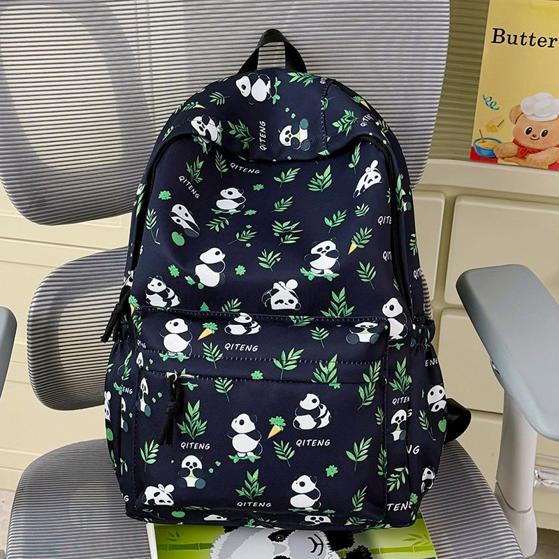 Fun and Playful Panda Print Backpack — product view 1