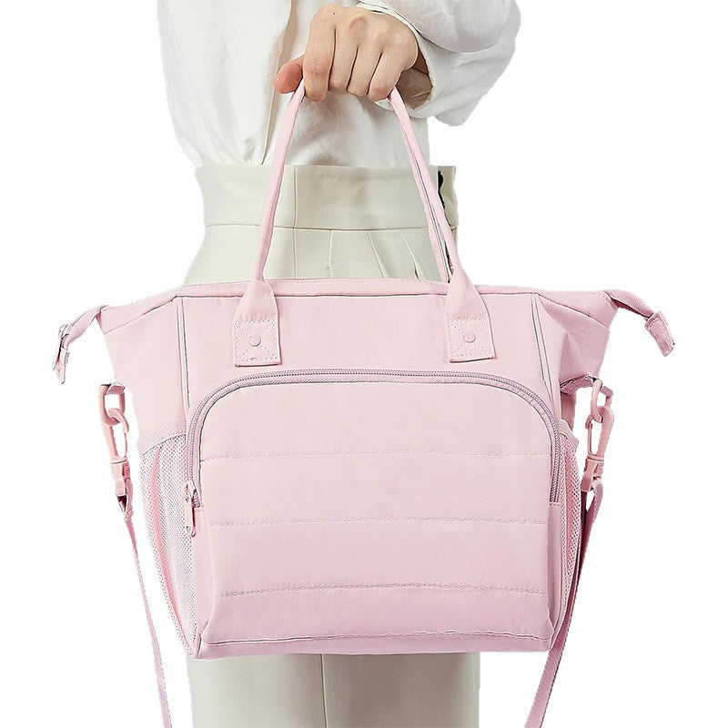 Versatile tote bag with detachable shoulder strap LoungeYard — product view 5
