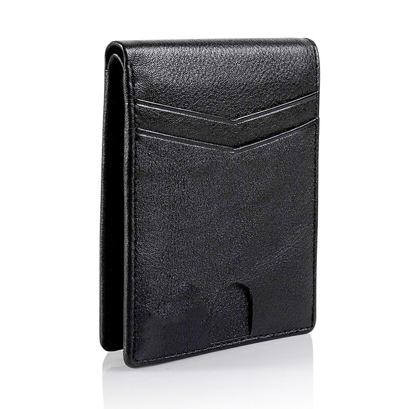 Modern Slim Leather Card Case LoungeYard — product view 5