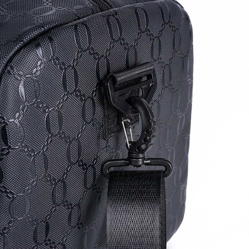 Premium Textured Travel Duffle Bag LoungeYard — product view 3