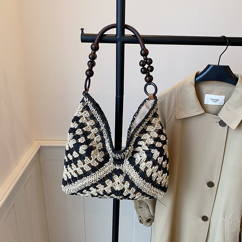 WoChic Boho Crochet Handbag LoungeYard — product view 4