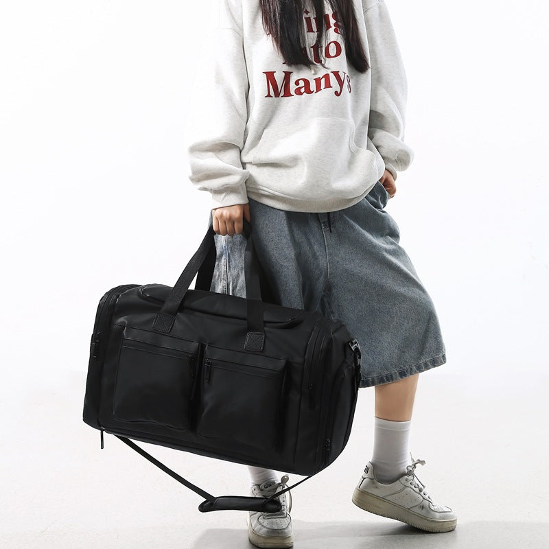 Multifunctional Sports Bag With Spacious Main Compartment And Practical Pockets LoungeYard — product view 1