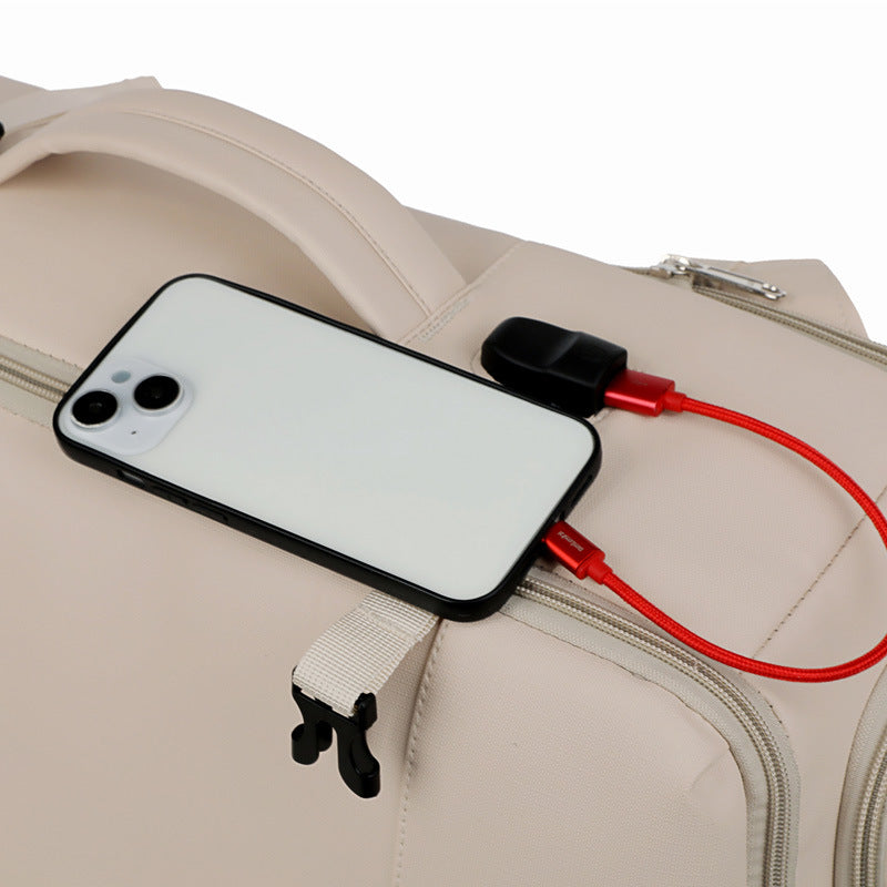 Sleek Business Laptop Backpack LoungeYard — product view 4