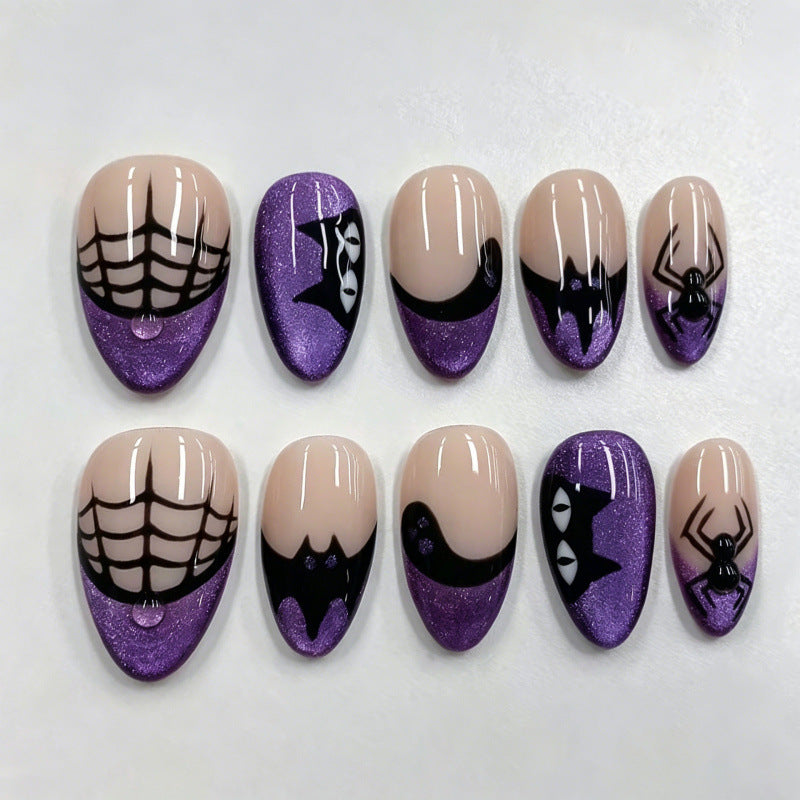 Halloween-Themed Press-On Nail Art Kit — product view 1