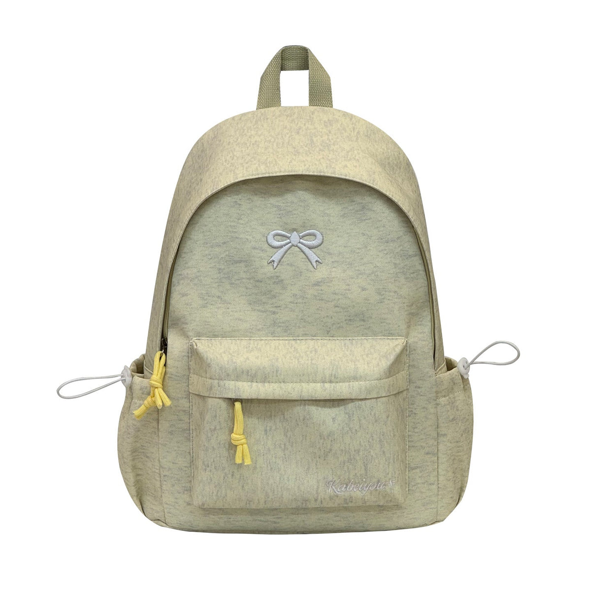 Elegant Bow-Embellished Casual Backpack LoungeYard — product view 4