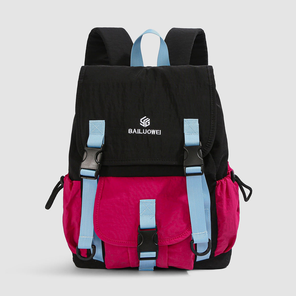 Multi-Pocket Colorful Adventure Backpack LoungeYard — product view 5