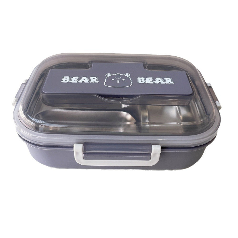 Leakproof Stainless Steel Compartmentalized Lunchbox LoungeYard — product view 5