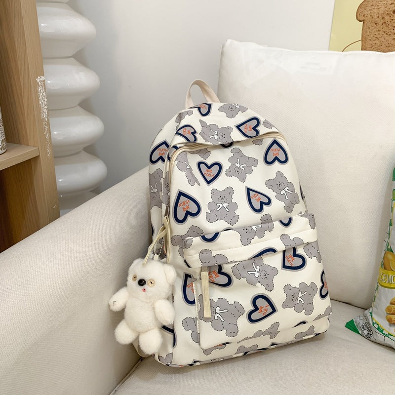 Cute Teddy Bear-Themed Backpack — product view 4