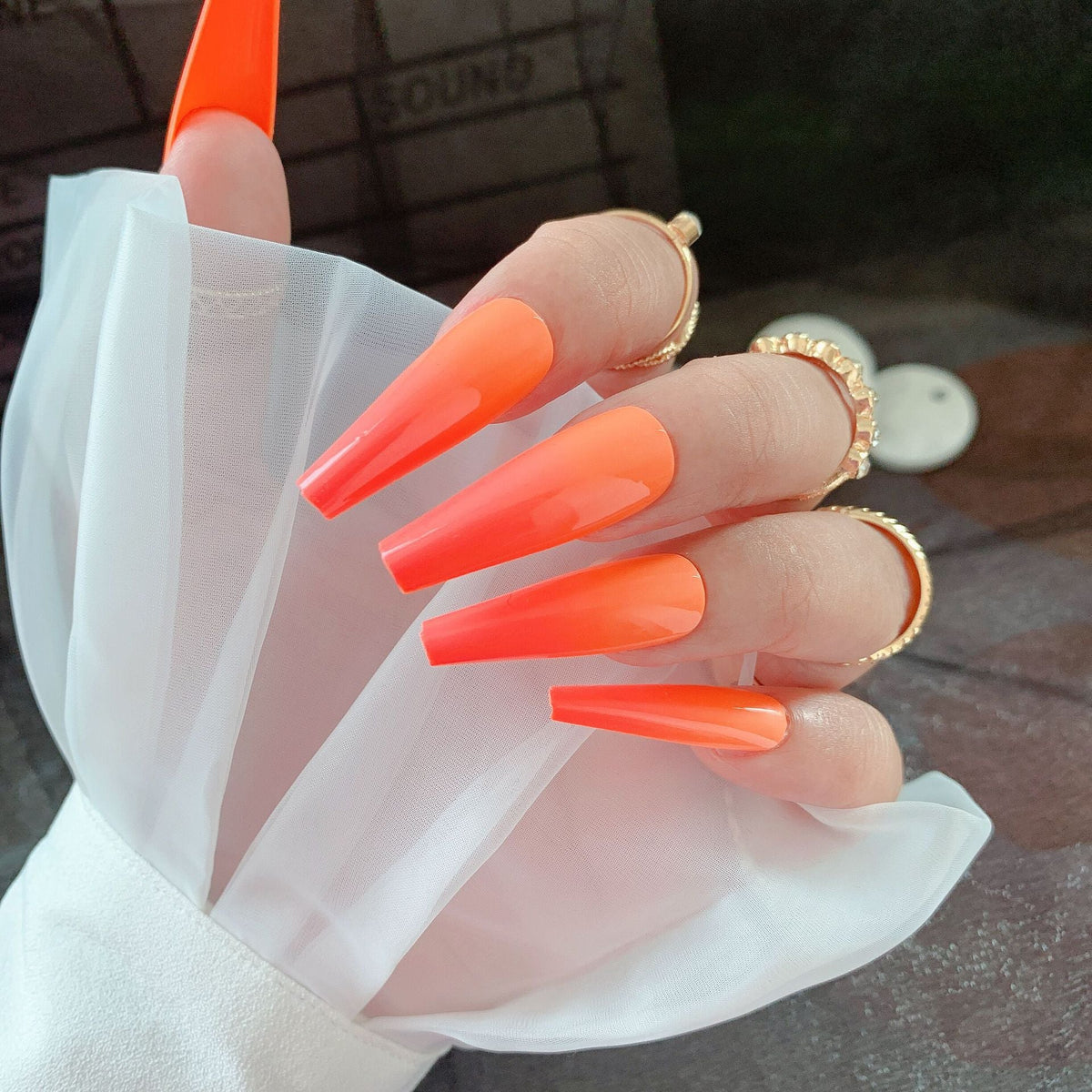 Long Stiletto Press-On Nail Extensions — product view 4
