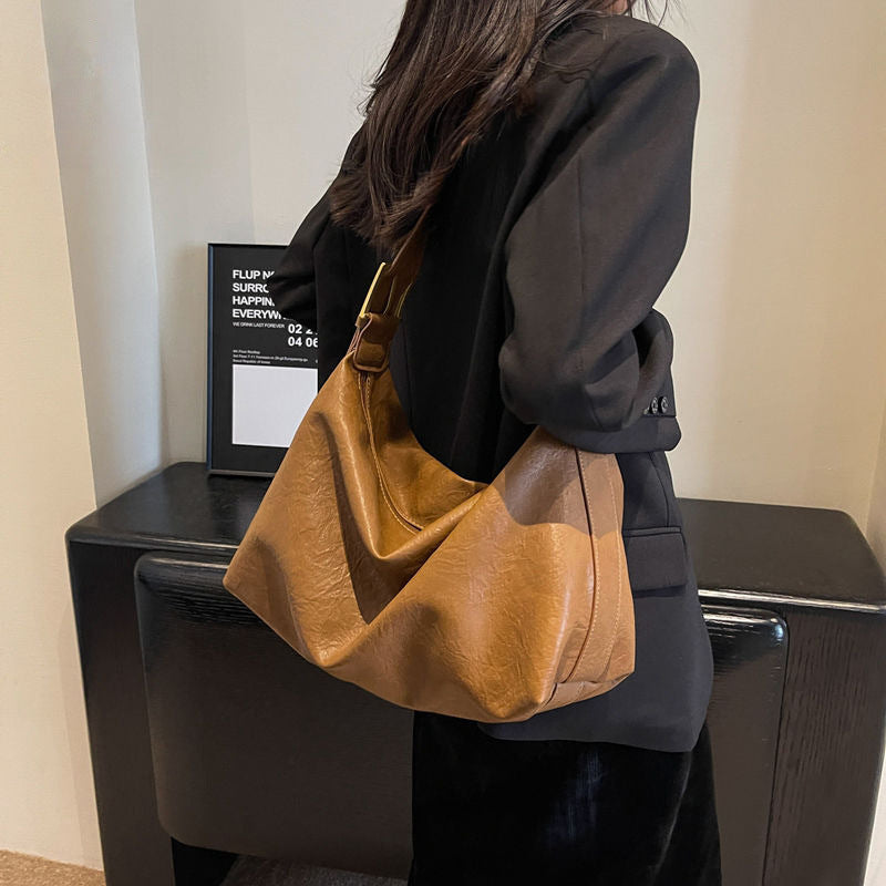 Stylish Slouchy Shoulder Bag LoungeYard — product view 5