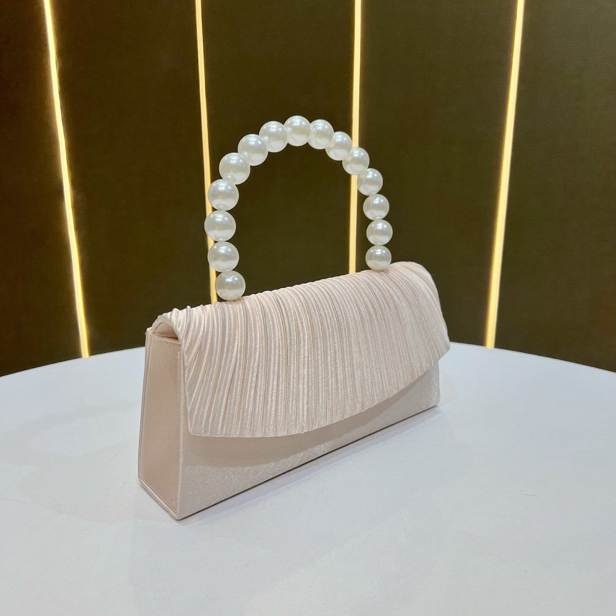 Elegant Pleated Evening Handbag — product view 2
