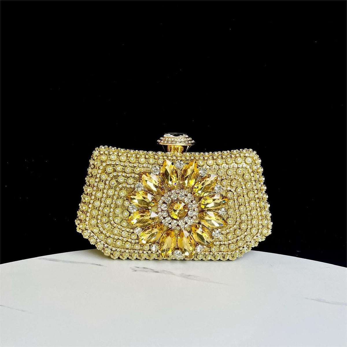 Sparkling Rhinestone Decorative Clutch — product view 6