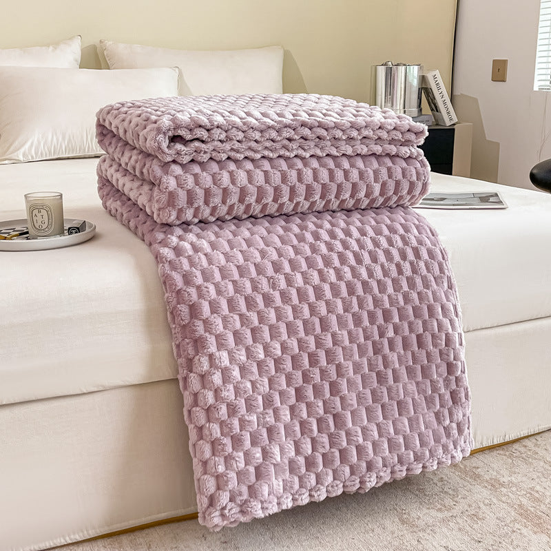 Luxurious Textured Throw Blanket LoungeYard — product view 7