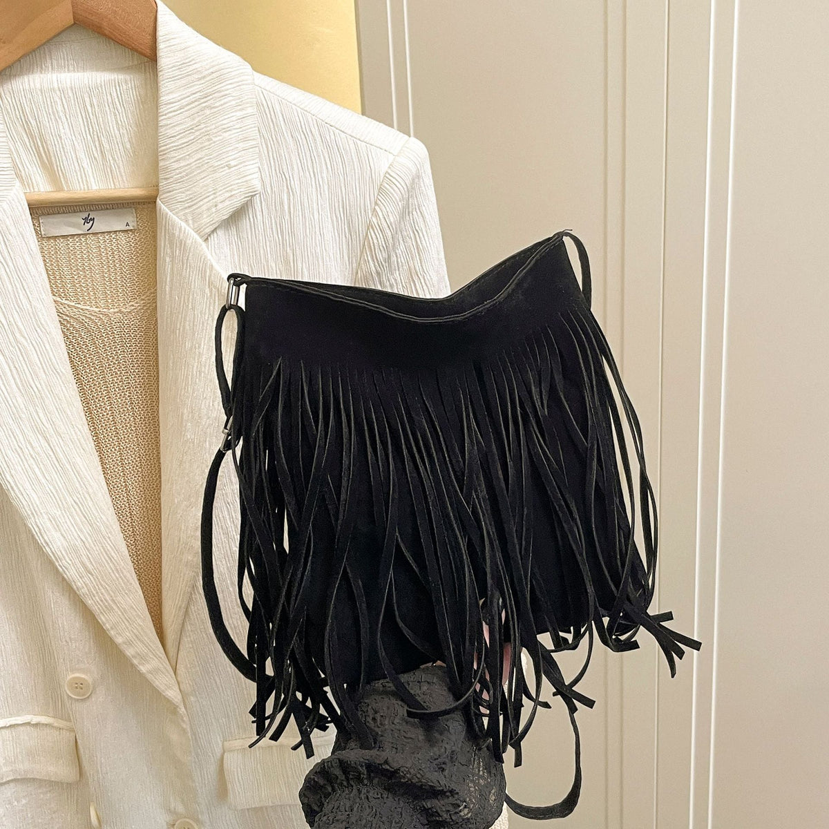 Bohemian Fringe Handbag — product view 2